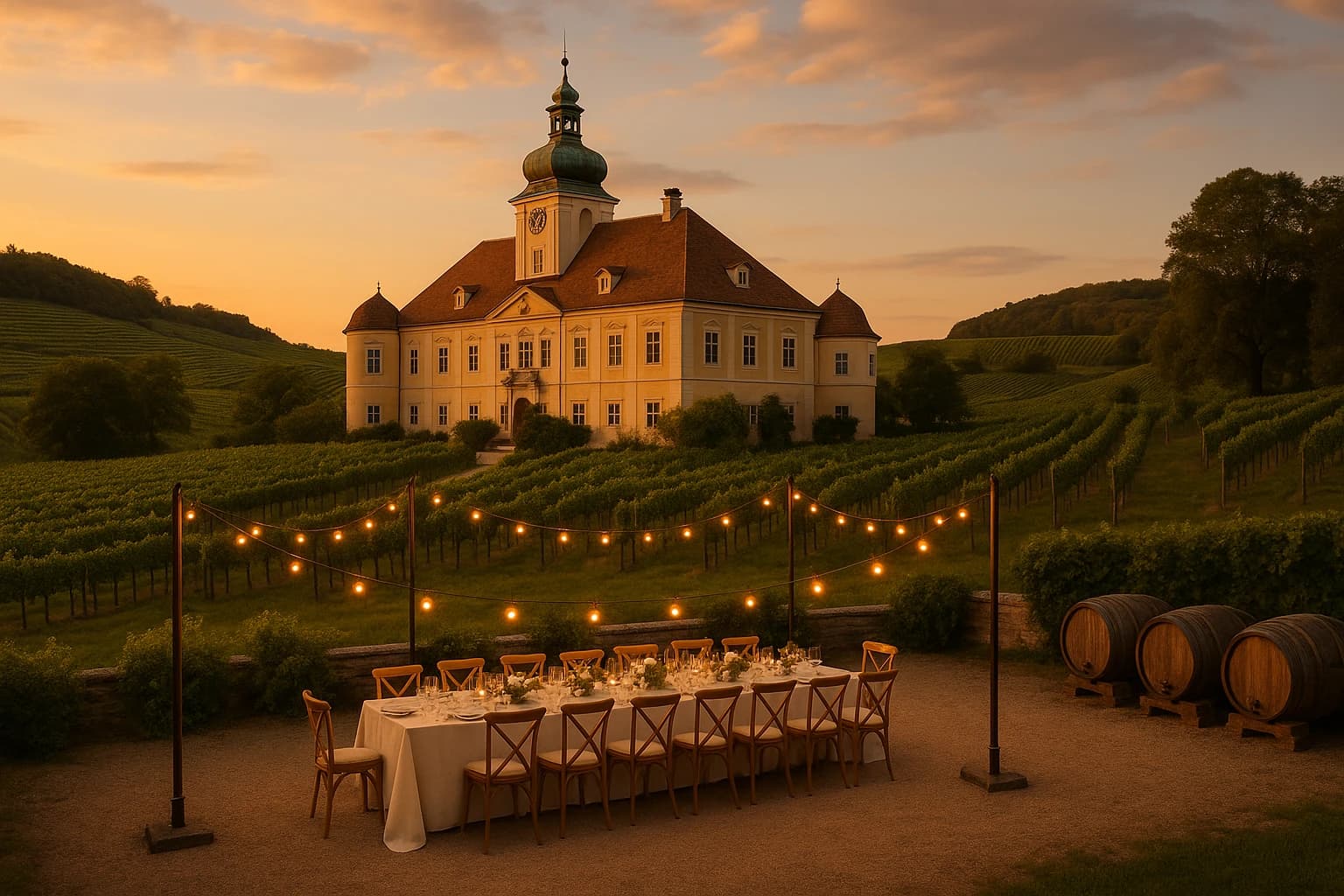 Hochzeitsstimmung für Hochzeitsdienstleistungen von BELCO Palaisvermietungs GmbH